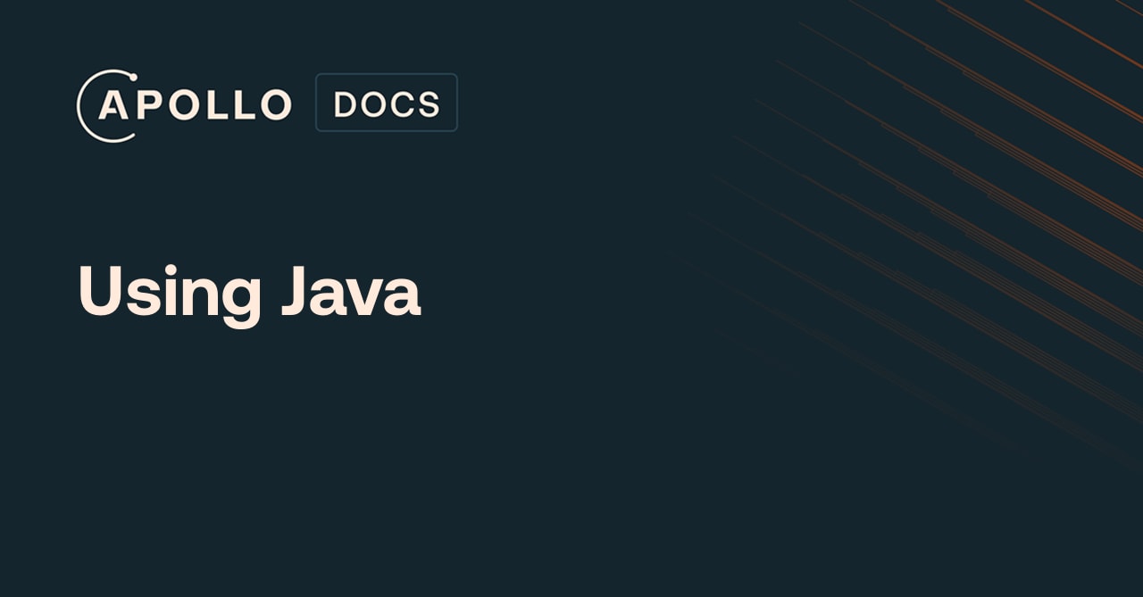 Apollo java 2025